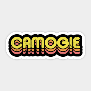 Retro Camogie Sticker